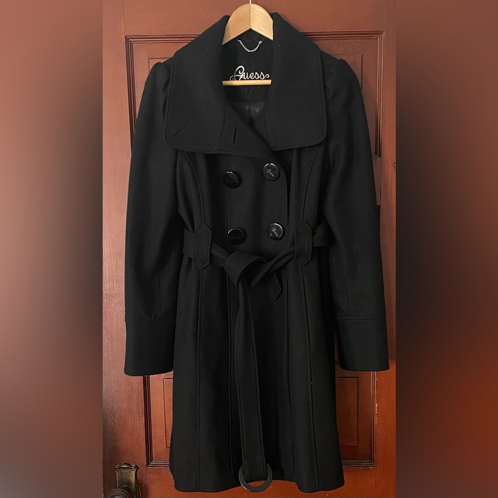 Guess wool peacoat